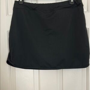 ZELOS Black Mini Pencil Skorts for Work